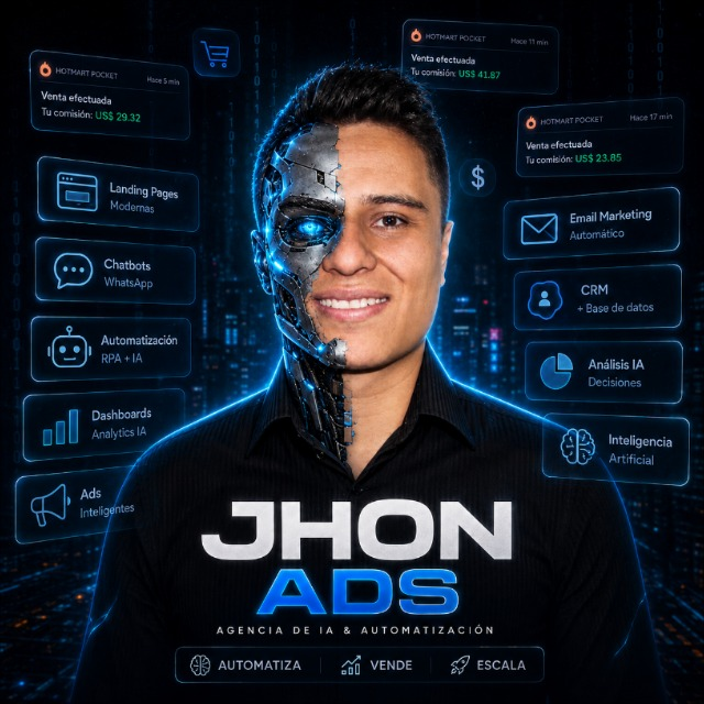 Especialista en publicidad digital de JHON ADS